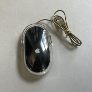 Apple Pro Mouse USB Clear Black for iMac Power G3 G4 M5769 M7697ZM/A Tested